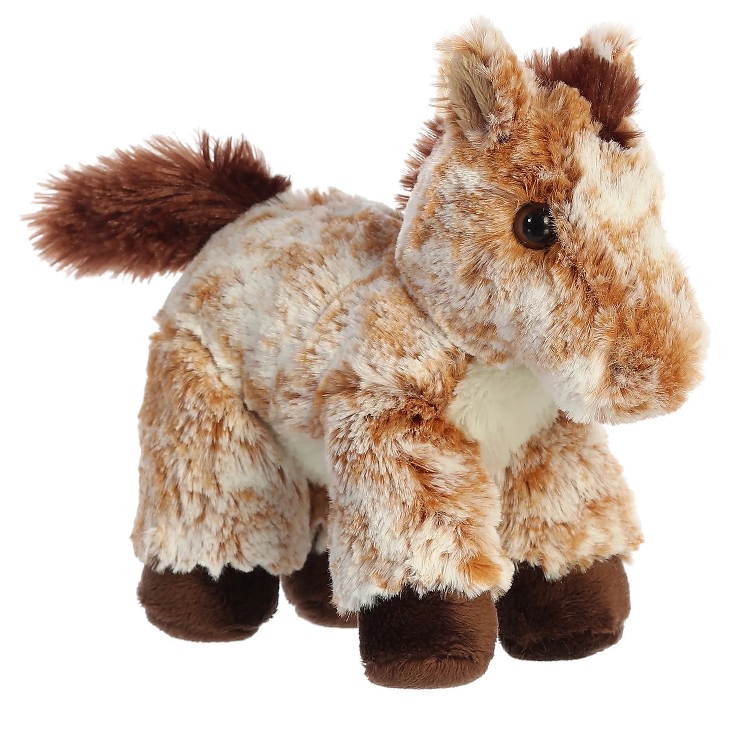 8" Horse Plush, "Mocha"