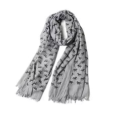 Fringed Galloping Scarf