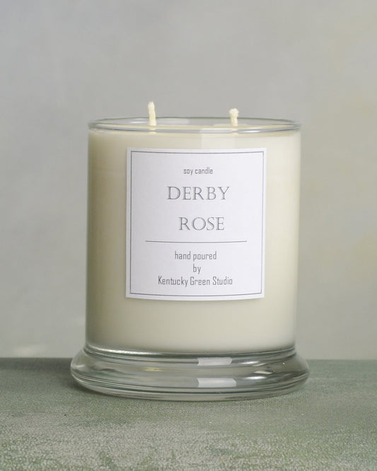 Derby Rose Candle