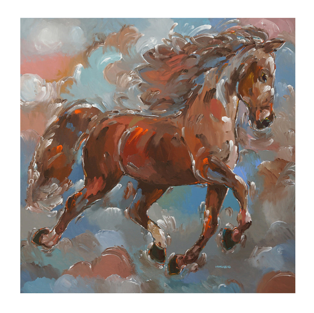 Hooshang Khorasani Saddlebred Spirit Horse Print
