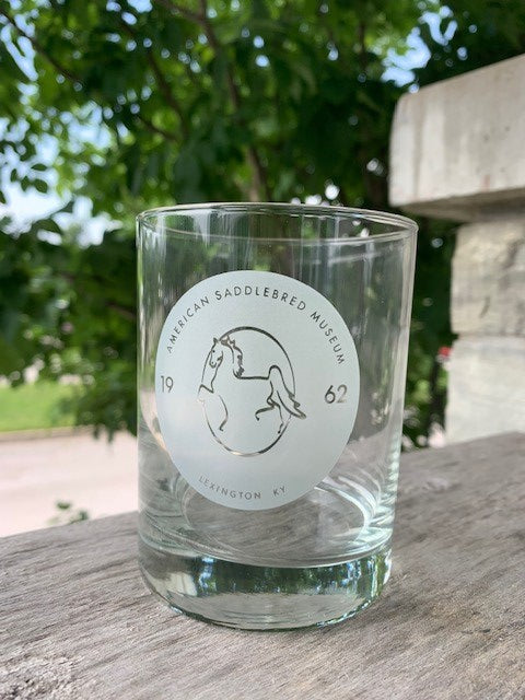 American Saddlebred Museum Old Fashioned Glass