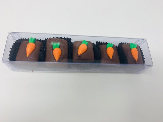 5 piece caramel carrot