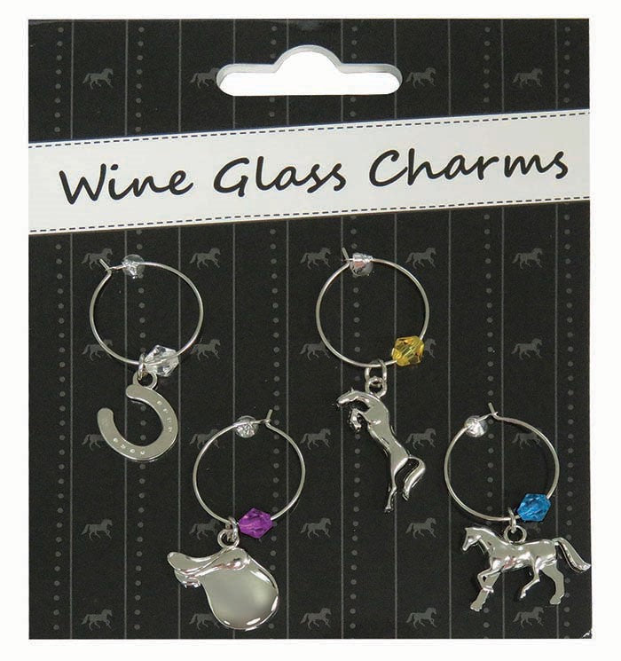 Wine Glass Charms, Set of 4