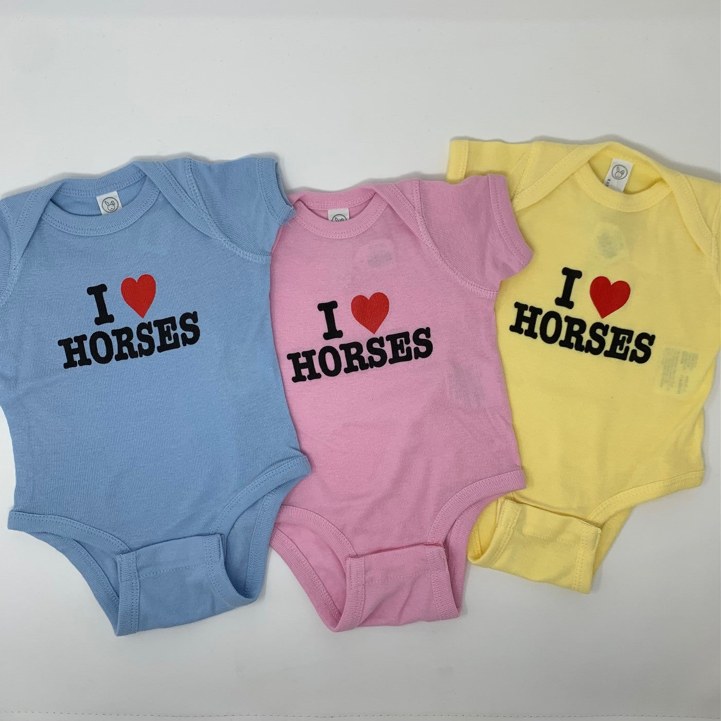 I Love Horses Infant Creeper