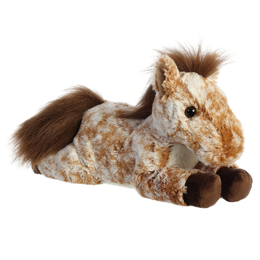 12" Horse Plush, "Mocha"