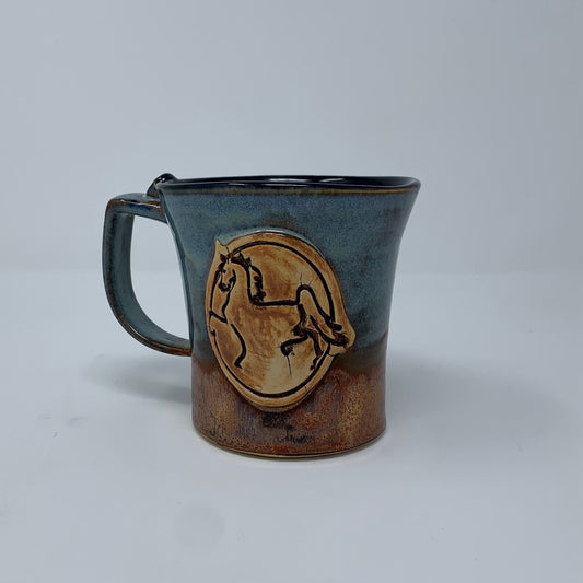 Handmade Pottery American Saddlebred Mug