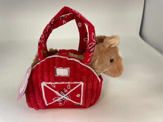 7" Horse in Stable