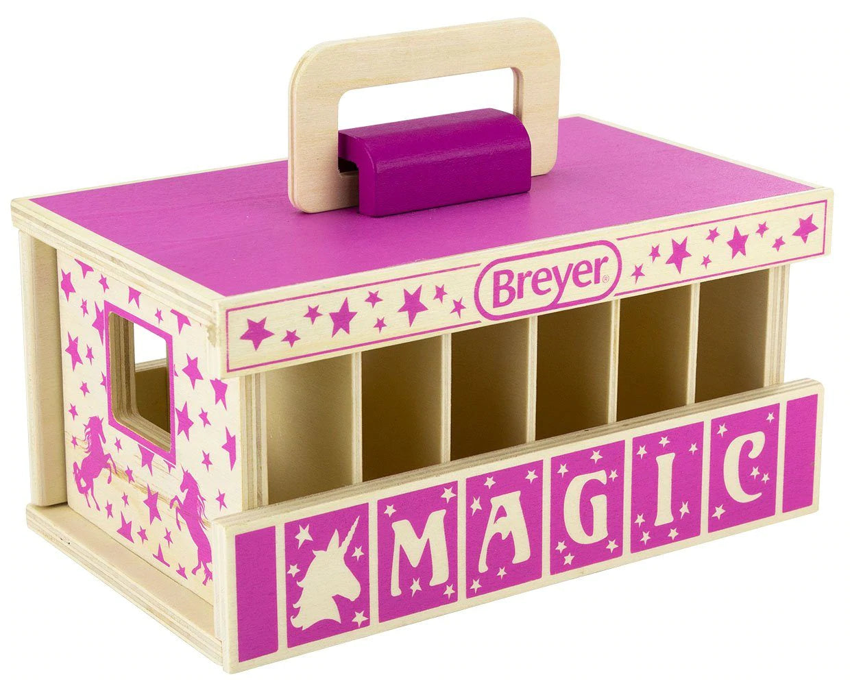Breyer Unicorn Magic Wooden Stable Playset